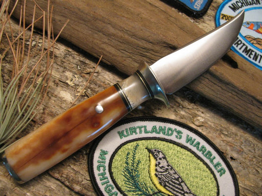 Montana Trout Knife Musk Ox Ivory