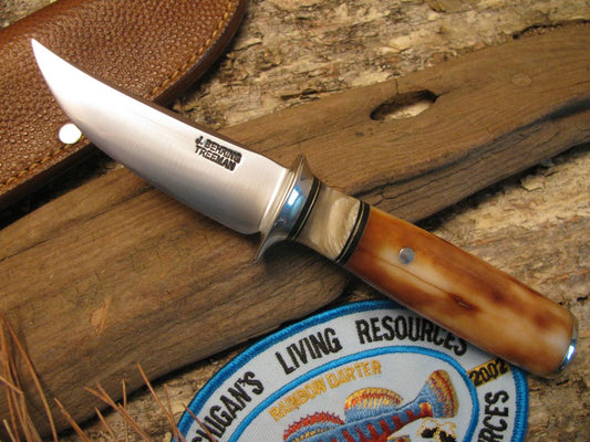 Montana Trout Knife Musk Ox Ivory