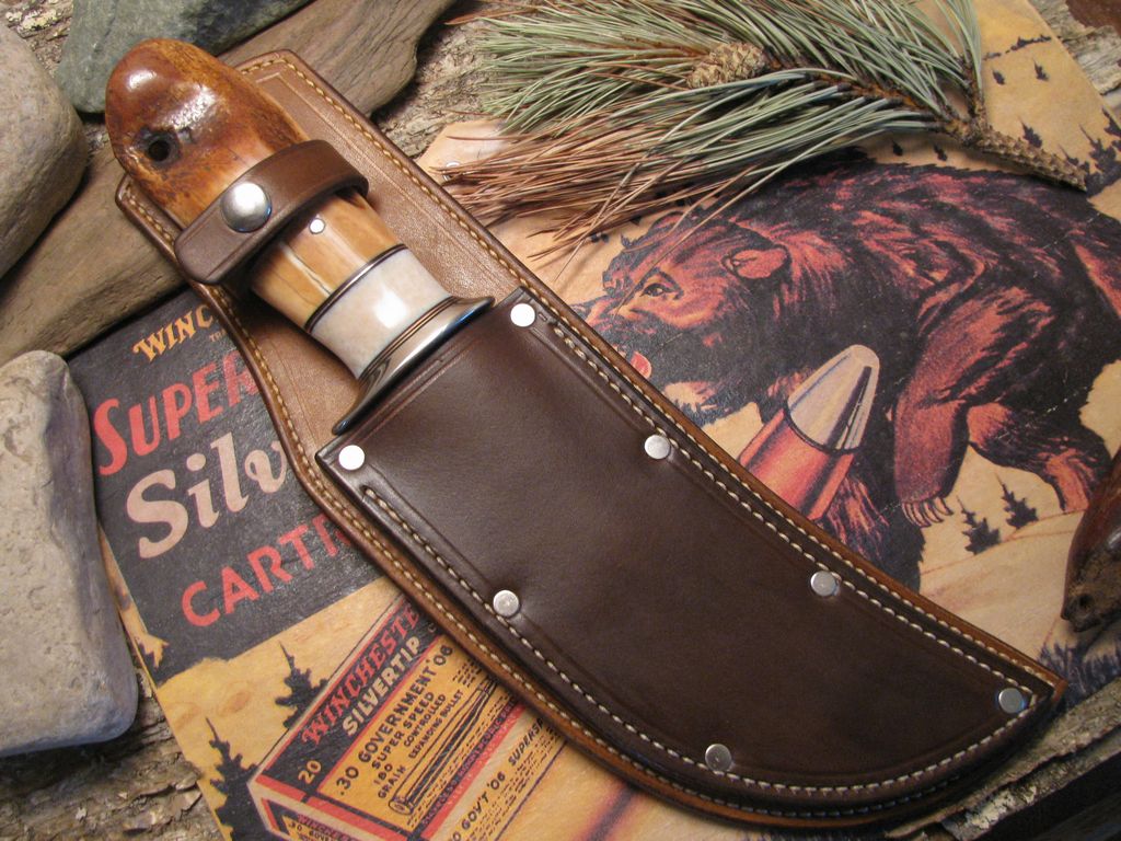 Treeman Ivory Net Weight Camp Knife 