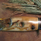 RARE  Sled Runner Artifact Fire Bowl Ivory Net Weight