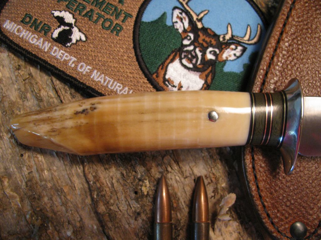 Trout & Deer Ivory Hippo