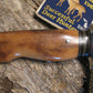 ***Treeman Woodmonk Ivory Sledrunner Handle ~ 1st  Beavertail Sheath out of our leather shop !!