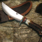 Treeman Woodmonk Full Stag Sambar Crotch  Horsehide & Buffalo Sheath