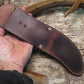 Treeman Woodmonk Full Stag Sambar Crotch  Horsehide & Buffalo Sheath