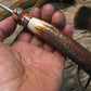 Treeman Woodmonk Full Stag Sambar Crotch  Horsehide & Buffalo Sheath