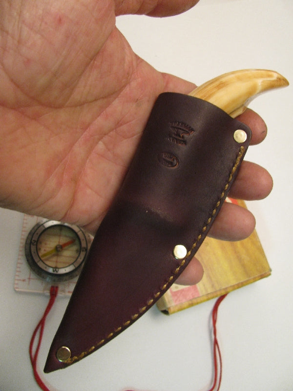 Treeman Hippo Ivory Caper Pocket sheath