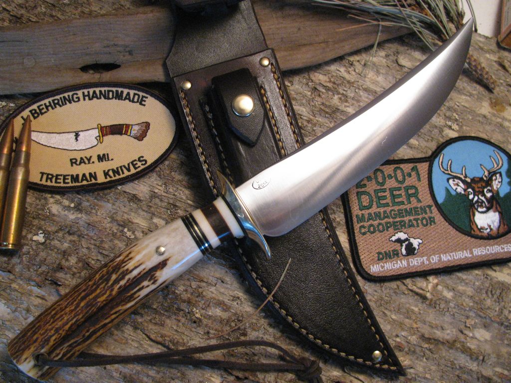 7" Hunter/Fighter Stag Lanyard