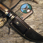 7" Hunter/Fighter Stag Lanyard