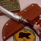 J.Behring Handmade 2 piece  leather Stag