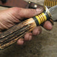J.Behring Treeman Handmade Double Skull Vietnam Ribbon Fighter