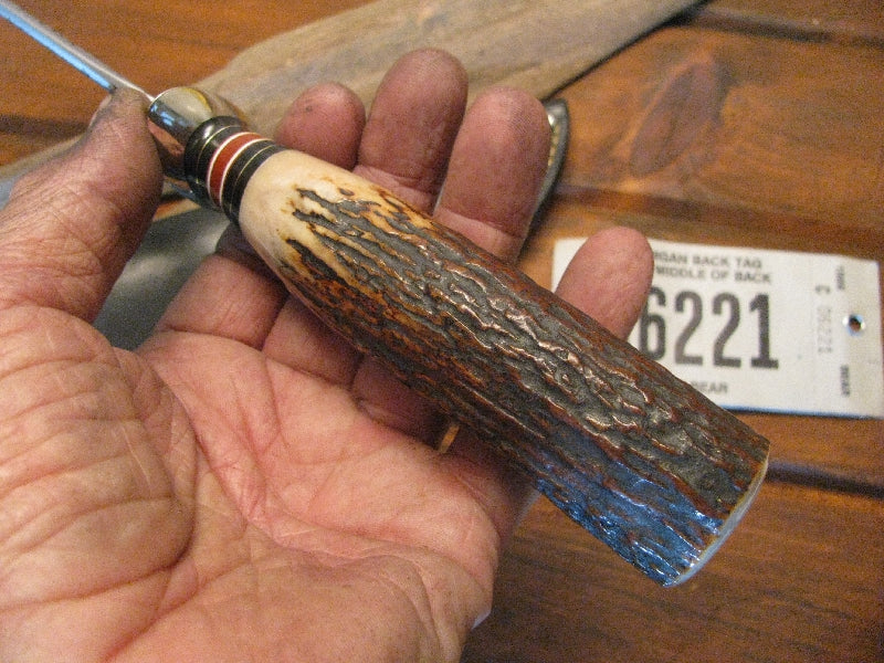 Treeman Knives Woodcraft Sambar Stag 