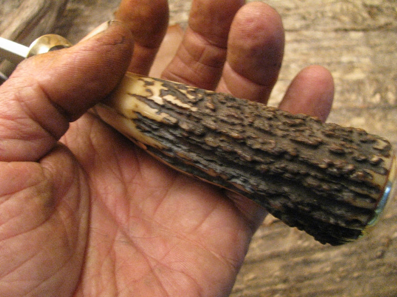 Treeman Handmade Hunters Axe Exhibition Grade Sambar Stag 