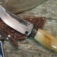 BIG 6 Skinner thick blade Fossil Ivory Ice Axe