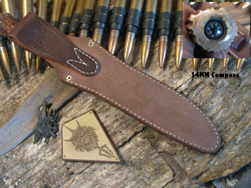 Treeman 8" Hammermark Double Skull Fighter Stag 