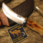 Artifact  Walrus Ivory Woodcraft American Buffalo sheath