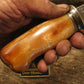 Artifact  Walrus Ivory Woodcraft American Buffalo sheath