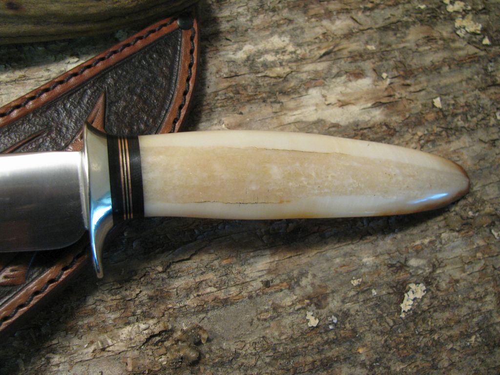 J. Behring Handmade Ivory Filet Knife Tarpon Sheath