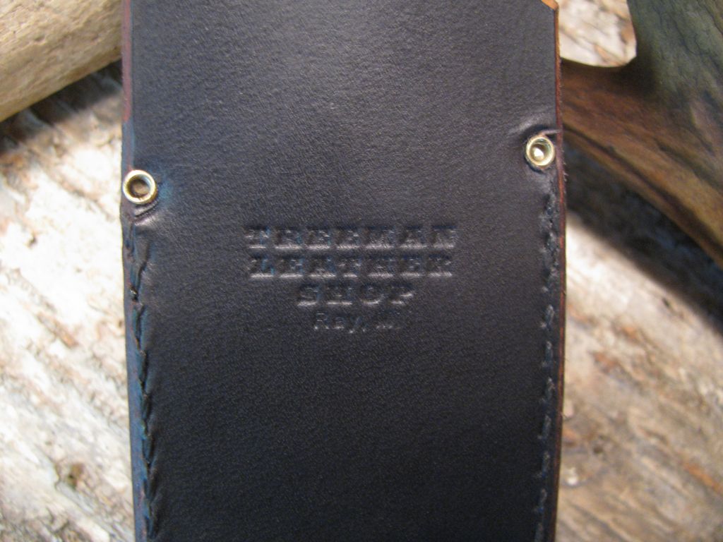 J. Behring Handmade Ivory Filet Knife Tarpon Sheath