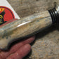 J. Behring Skull Fighter 8" Blue Ivory 