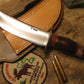 J. Behring Treeman Handmade 8" Camp KNife Crown Stag