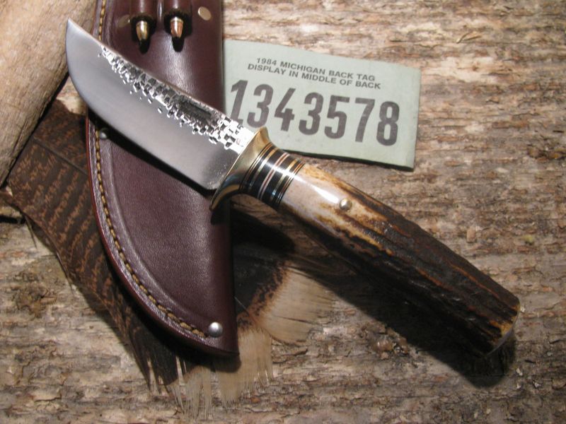 Treeman Handmade Machinaw Hunter Last two Sheath .22cal