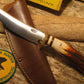 Treeman Trout and Deer  4 3/4"  Compass