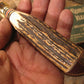 J. Behring Handmade Deer & Trout knife