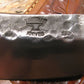 J. Behring Handmade Woodcraft Crown Stag Horsehide Studebaker spring hammermark 5 1/2" Blade