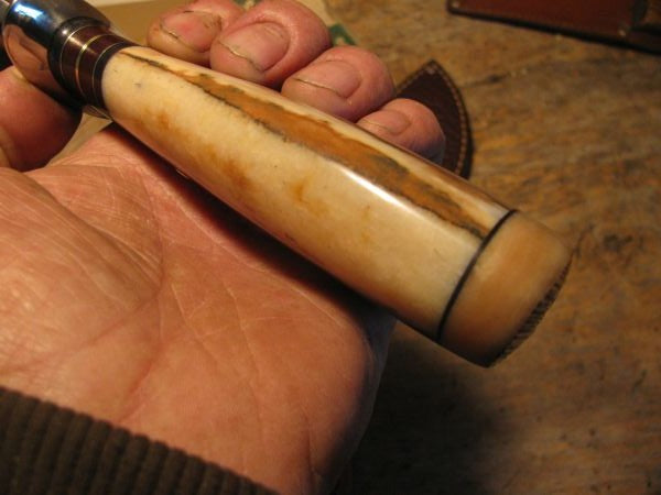 * Woodmonk Ivory hunter musk ox butt cap