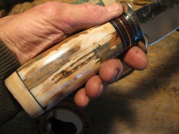 * Woodmonk Ivory hunter musk ox butt cap