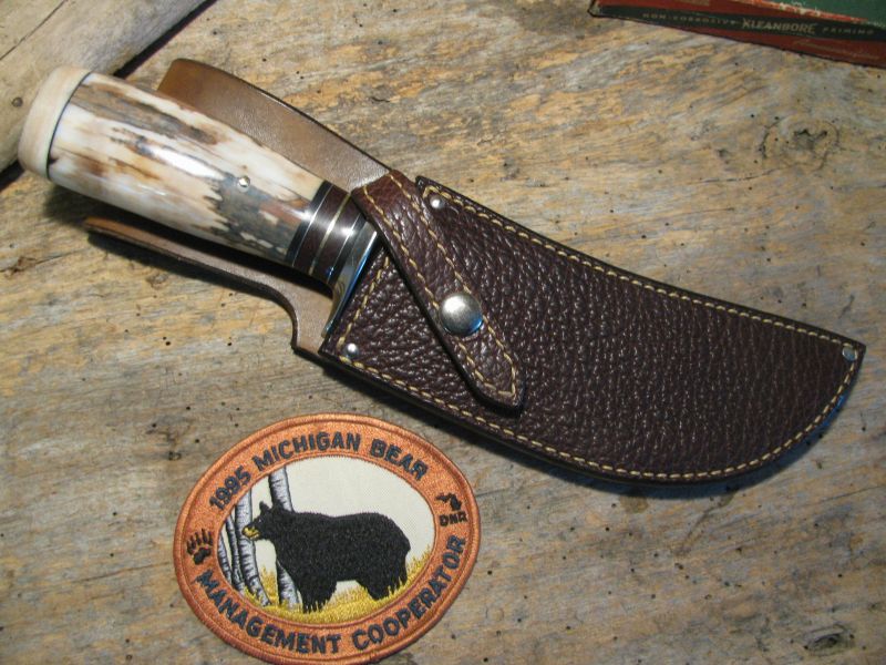 * Woodmonk Ivory hunter musk ox butt cap
