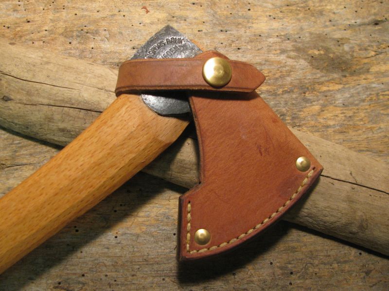 Gransfors Bruk Treeman Leather Shop Small Hatchet Sheath