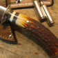 *J.Behring Handmade Trout & Deer Red  STAG Musk Ox