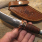 J. Behring Handmade Trout & Deer Copper Guard 