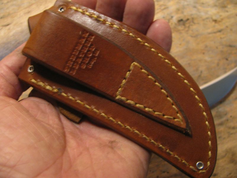 J. Behring Handmade Trout & Deer Copper Guard 