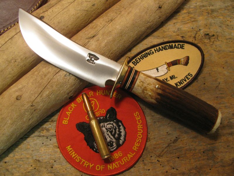 * J. Behring Handmade Woodcraft 5 1/2" Hunter 