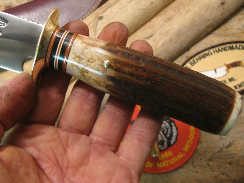 * J. Behring Handmade Woodcraft 5 1/2" Hunter 