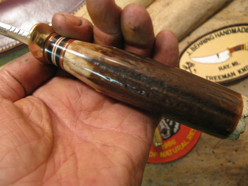 * J. Behring Handmade Woodcraft 5 1/2" Hunter 