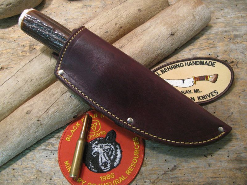 * J. Behring Handmade Woodcraft 5 1/2" Hunter 