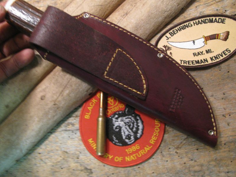* J. Behring Handmade Woodcraft 5 1/2" Hunter 