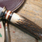 J .Behring Handmade Alaskan Hunter Hammermark Stag Musk Ox