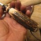 J .Behring Handmade Alaskan Hunter Hammermark Stag Musk Ox