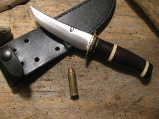  Treeman Skull Fighter Sterile Maroon Micarta 