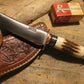 J.  Behring Handmade Trout&Deer Copper Aluminum Red Stag 