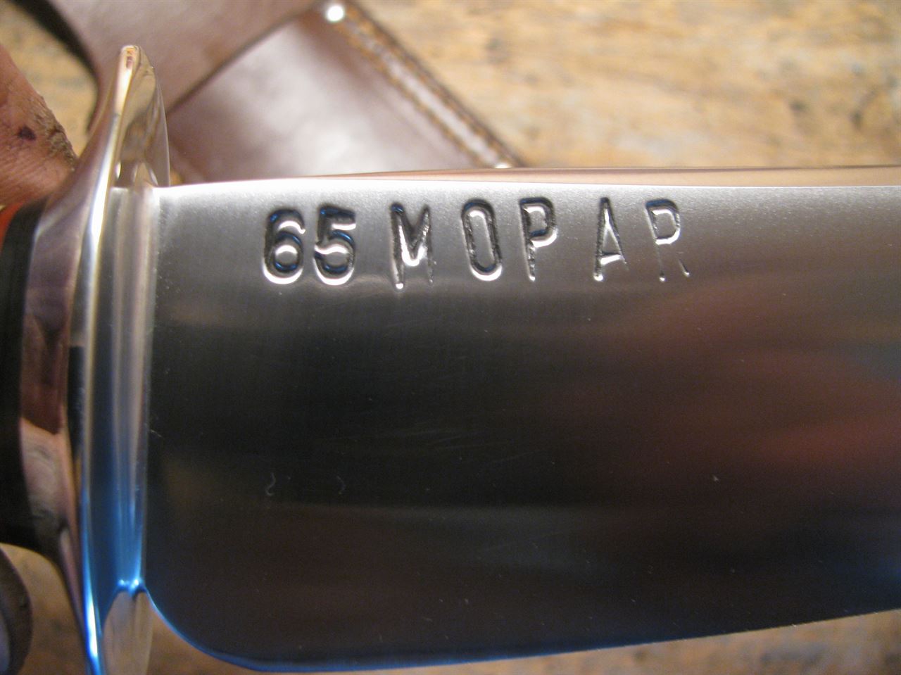  J. Behring Handmade MOPAR Camp Fighter Crown Stag