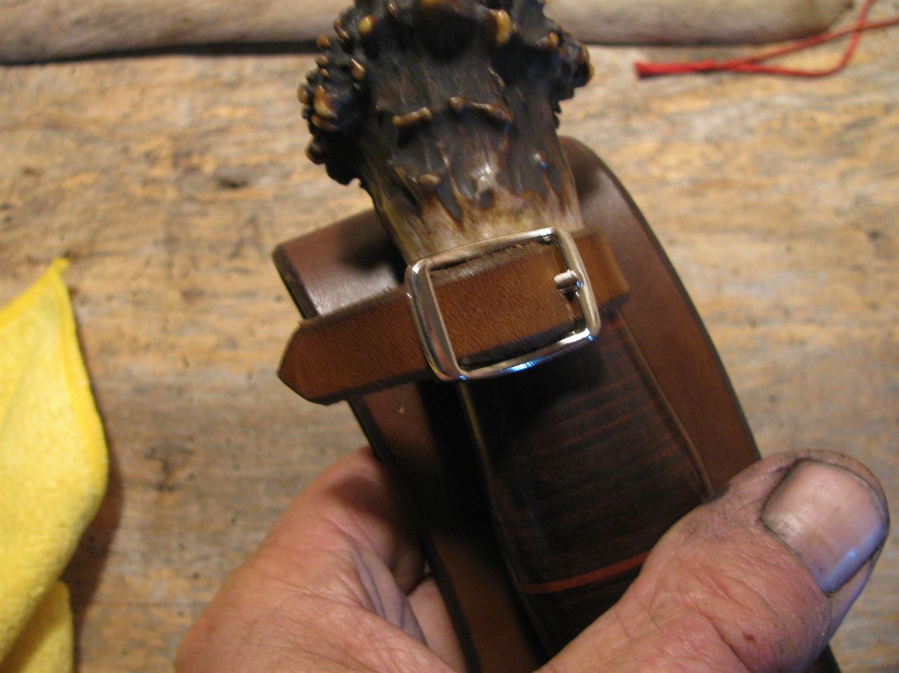  J. Behring Handmade MOPAR Camp Fighter Crown Stag