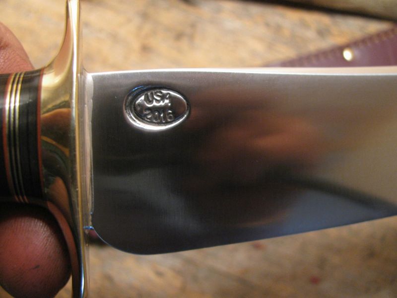 J. Behring Handmade Double Skull Fighter Stag  