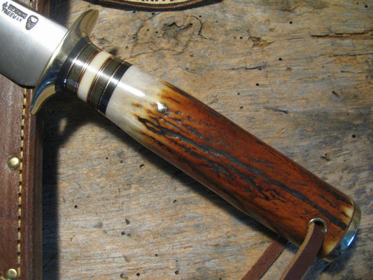 Treeman Handmade 8 1/2" Double Skull Fighter Bad ASS!