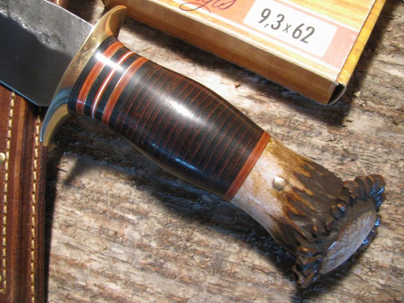 J.Behring  Camp  Knife Hammermark Crown AAA SAMBAR!