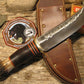 J.Behring  Camp  Knife Hammermark Crown AAA SAMBAR!